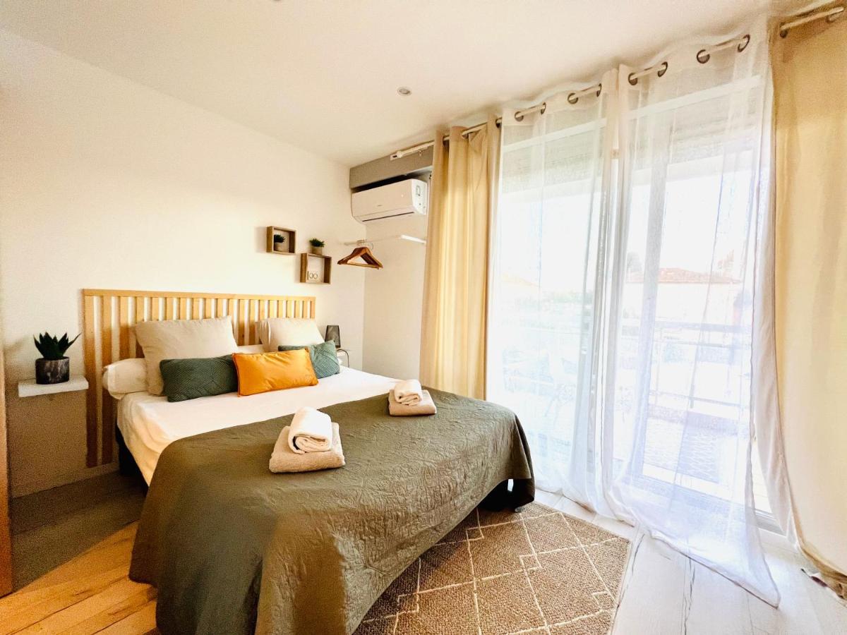 Les Palmiers - Appartement Avec Piscine Proche Plages - Wifi Et Clim Αντίμπ Εξωτερικό φωτογραφία